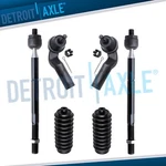 Inner Outer Tie Rod End Set & Steering Rack Boot Kit For Mazda 3 Sport 5. Fixed Price $45.66.