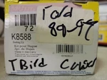 Moog Suspension Control Arm Bushing For Mark Viii, Thunderbird, Cougar (K8588). Fixed Price $75.00.