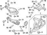 Genuine Nissan Radius Rod 55110-6US0A. Fixed Price $100.33.