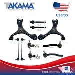10PCS Control Arm Ball Joints+ Tie Rod Ends+ Stab Bar Links For 13-15 Civic 1.8L. Fixed Price $149.54.