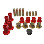 Energy Suspen 5.3124R; Front Control Arm Bushings Red For 94-01 Dodge Ram 2WD. Fixed Price $102.35.