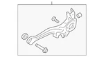 Genuine Subaru Trailing Arm 20252AG001. Fixed Price $300.93.