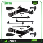 10PC Front Lower Control Arm Sway Bar Tie Rod End For 2001-2006 Hyundai Santa Fe. Fixed Price $89.20.