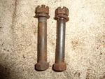 Spindle Knuckle To Brake Back Plate Bolt, Original Pair. 53-62 Corvette. Fixed Price $15.95.