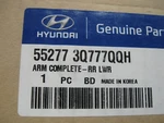 Hyundai 55277-3Q777-QQH Rear Lower Complete Control Arm For 11-13 Sonata. Fixed Price $89.97.