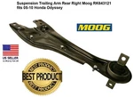 Moog Suspension Trailing Arm Rear Right RK643121 Fits 05-10 Honda Odyssey. Fixed Price $66.99.