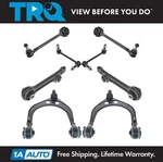 Trq 8 Pc Suspension Kit Upper & Lower Control Arm Assemblies W/ Sway Bar Links. Fixed Price $329.95.