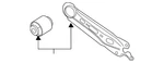 Genuine Gm Rear Passenger Side Suspension Trailing Arm 84175531. Fixed Price $75.92.