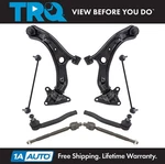 Trq 8 Piece Steering Suspension Kit Control Arms Tie Rods Sway Bar End Links. Fixed Price $219.95.
