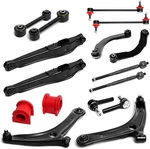16PC Front Lower Rear Upper Control Arm Kit 2007-2014 Dodge Caliber Jeep Compass. Fixed Price $139.99.