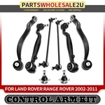8X Front Upper Lower Lh & Rh Control Arms For Land Rover Range 2003-2012. Fixed Price $156.98.