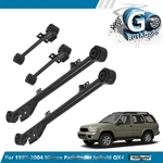 4PCS For Nissan Pathfinder QX4 1997-04 Rear Upper Lower Trailing Control Arm Kit. Fixed Price $66.08.