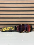 100% Armega Goggle Falcon 5 Grey / Bronze - Hiper Red Lens. Fixed Price $60.00.