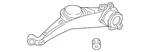 Genuine Mazda Trailing Arm ZZD0-28-B10A. Fixed Price $345.44.