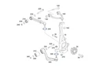 Genuine Mercedes-benz Steering Knuckle 253-332-02-01. Fixed Price $504.00.
