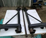 Porsche 911 2.7-3.0-3.2 Pair Of Front Swing Arms Dx + Sx Complete. Fixed Price $512.64.