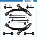 Front Lower Control Arm Tie Rod End Sway Bar For 1996-2000 Dodge Grand Caravan. Fixed Price $90.15.