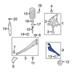 Ford E-350 Super Duty 2008-2026 BC2Z3A360B Front Right Radius Arm. Fixed Price $85.73.