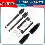 For 2004-2006 Toyota Camry 6PCS Inner & Outer Tie Rod End Rack And Pinion Bellow. Fixed Price $42.83.