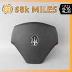 03-13 Maserati Quattroporte M139 Steering Wheel Black Oem 68K. Fixed Price $224.23.