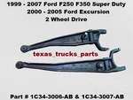 1C343007AB 3006 99 To F250 Wd Pair Of Front Left & Right Side Axle I-beam. Fixed Price $349.00.