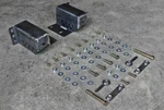 IRONMAN4X4FAB Jeep Cherokee Xj Add-no-more-lift Shackle Relocation Brackets. Fixed Price $239.00.