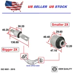 Rear Control Arm Upper Bushings For Honda Civic 2006-2011 Both Sides Oem Quality. Fixed Price $139.90.