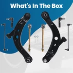 Front Lower Control Arm W/ball Joint Sway Bar Link For Mazda Mpv 01-2006 K620339. Fixed Price $108.49.
