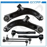 For Nissan Cube & Versa 6PCS Front Lower Control Arms Sway Bar Links Tie Rods. Fixed Price $56.99.