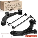 A-premium 4X Front Lower Control Arm Sway Bar Link For Mazda 3 2004-2009 5 06-17. Fixed Price $140.99.