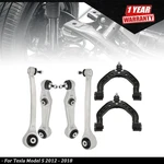6PCS For Tesla Model 2012 - 2018 Front Upper Lower Left & Right Control Arms. Fixed Price $180.25.