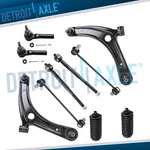 10PC Front Lower Control Arms Tie Rods For Jeep Compass Patriot Dodge Caliber. Fixed Price $98.34.