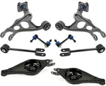 Mevotech Rear Upper Lower Trailing Control Arms & Links Ford Flex 2009-2011. Fixed Price $739.00.