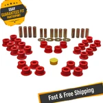 Energy 11.3106R Red Rear Control Arm Bushing Kit For 1990-2005 Mazda Miata. Fixed Price $189.49.