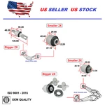 Rear Suspension Bushings Set For Honda Civic 2006-2011 Both Sides Oem Quality. Fixed Price $152.90.