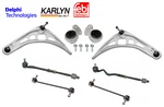 Front Lower Control Arm & Bushing + Tie Rod Link Kit 8PCS Oes For Bmw E46 3. Fixed Price $517.52.