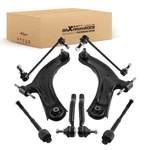 Front Lower Control Arms Sway Bars Tie Rods For Nissan Rogue Select 2008-2015. Fixed Price $65.98.