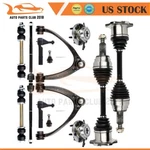 Fit For 07-14 Cadillac Escalade 14X Front Control Arm Ball Joint Cv Axle Shaft. Fixed Price $289.65.