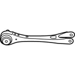 Genuine Bmw Trailing Arm With Rubber Bus 33-32-6-862-410 New. Fixed Price $135.42.