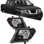 For 2009-2021 Nissan Frontier Truck Headlight Halogen Black Housing Left+right. Fixed Price $69.04.