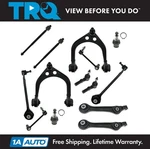 Trq Front Lower Upper Control Arms Ball Joint Sway Bar Link Tie Rod Ends Kit Set. Fixed Price $349.95.