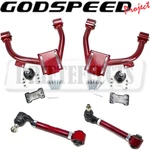 For 01-03 Acura Cl Godspeed 4PC Adjustable Front Rear Upper Camber Arm Kit. Fixed Price $297.50.