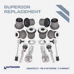 Autoacer - 14P Front Control Arm Bushings Inner Outer Tie Rods Links For 4RUNNER. Fixed Price $172.00.