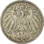 #756230 Coin, Germany - Empire, Wilhelm Ii, 10 Pfennig, 1915, Stuttgart, VF(30. Fixed Price $6.72.
