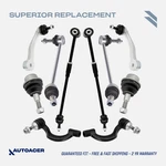 Autoacer -10P Front Rear Sway Bar Links Tie Rods Ball Joint Kit For Jaguar Xf Xk. Fixed Price $260.00.