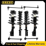 8PCS Front & Rear Struts + Sway Bars For 2004 2005 2006 Toyota Camry Lexus ES330. Fixed Price $331.69.