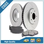 Front Drilled & Slotted Brake Rotors Pads Fits 1997 1998-2004 Ford F-150. Fixed Price $102.63.