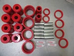 Prothane 7-310 Rear Control Bushing Red Polyurethane For Cars W/ 2 Upperarms. Fixed Price $130.99.