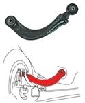 Spc Rear Upper Camber Arm Part Fits Ford Mazda And Volvo Models Forged - 67420. Fixed Price $153.16.
