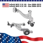 2* Front Control Arms Right + Left For Infiniti M35 M45 3.5L 4.5L Rwd 2006-2010. Fixed Price $199.00.